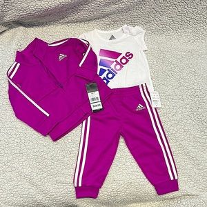 3 piece Tricot Adidas Infant Tracksuit 9M (NEW)